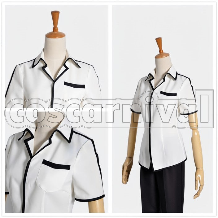 the Sea Tsumugu Kihara cosplay costume from A Lull in, front view 2