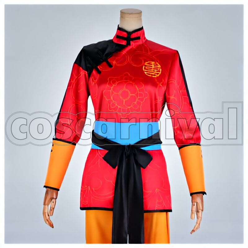 Troupe Azami Izumida Fire up, Mantou Fist! Cosplay cosplay costume from A3! Autumn, front view 1