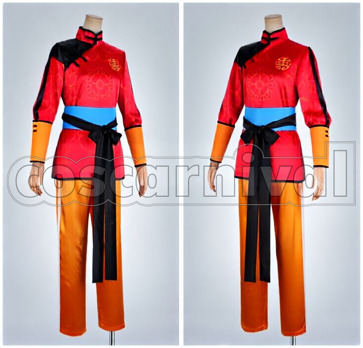Troupe Azami Izumida Fire up, Mantou Fist! Cosplay cosplay costume from A3! Autumn, front view 2