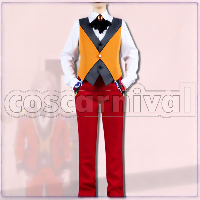 Troupe Banri Settsu 4th Anniversary The Key to Daydreaming Cosplay cosplay costume from A3! Autumn, front view 4