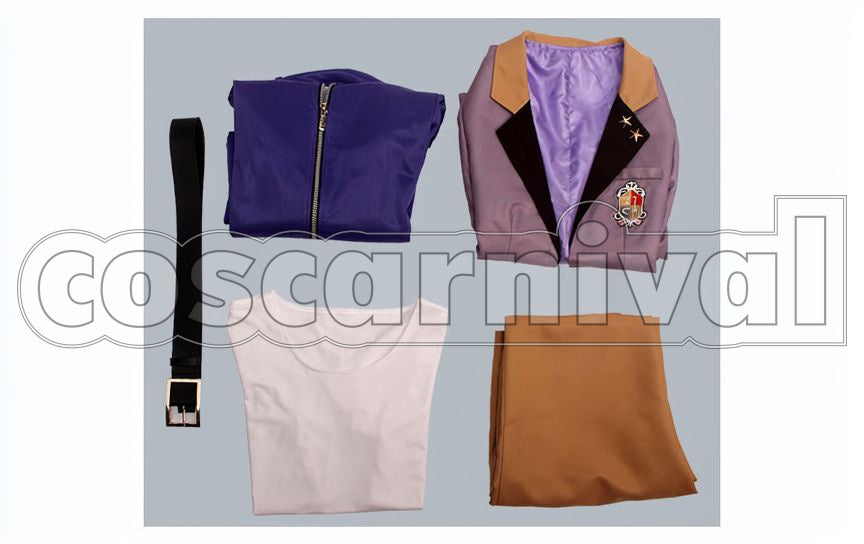 Troupe Banri Settsu Hanasaki Private Academy Uniform Cosplay cosplay costume from A3! Autumn, set view