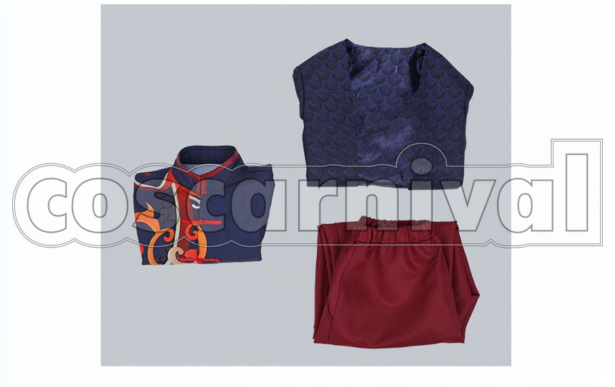 Troupe Juza Hyodo Fire up, Mantou Fist! Cosplay cosplay costume from A3! Autumn, set view