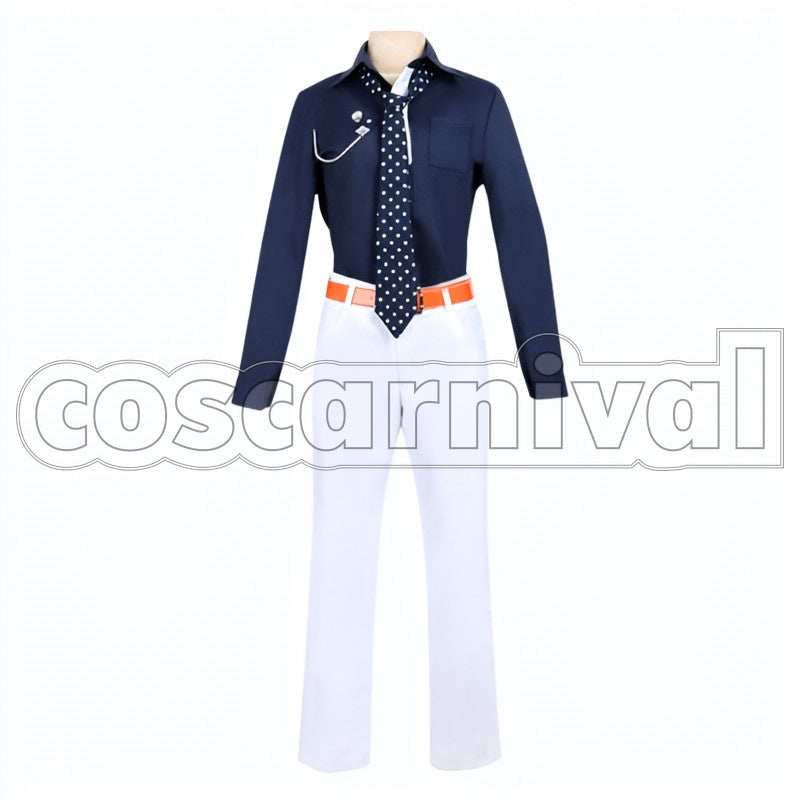 Banri Settsu cosplay costume from A3! Autumn Troupe, front view 2