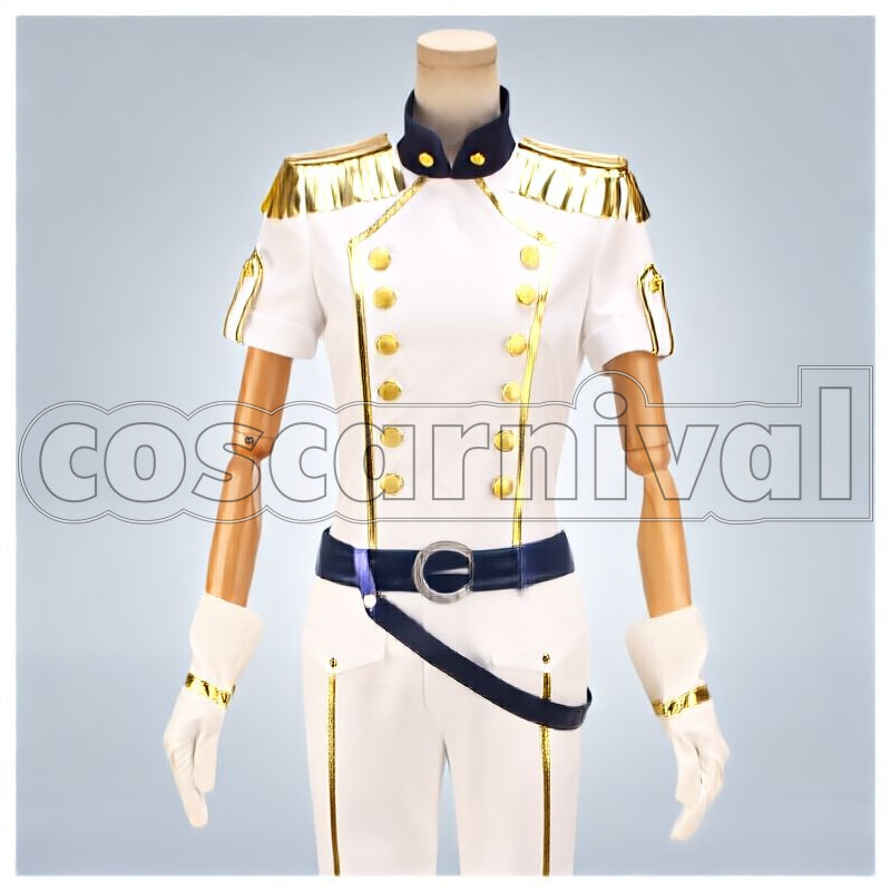 Kazunari Miyoshi Captain Sky Pirates Cosplay cosplay costume from A3! Summer Troupe, front view 1