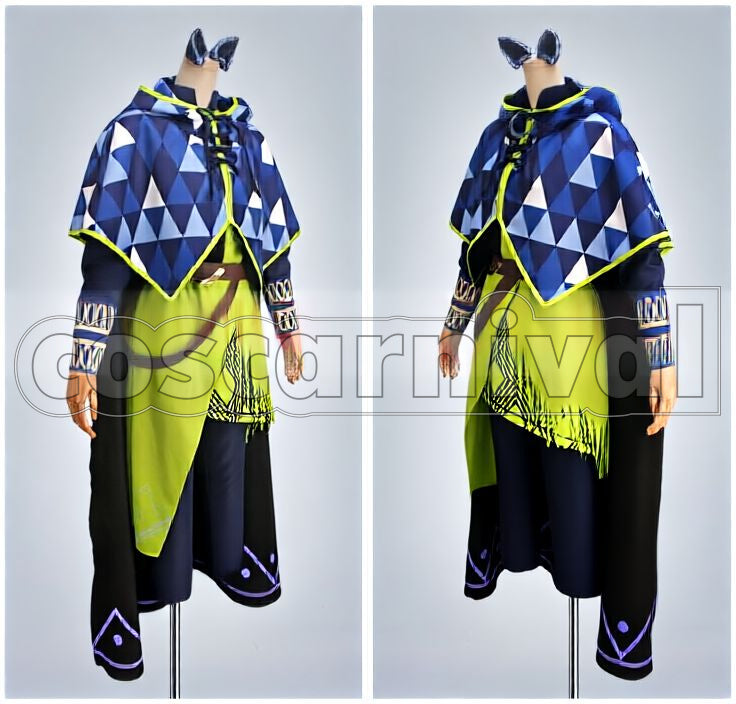 Kazunari Miyoshi The Adventure for Sardines Cosplay cosplay costume from A3! Summer Troupe, front view 2