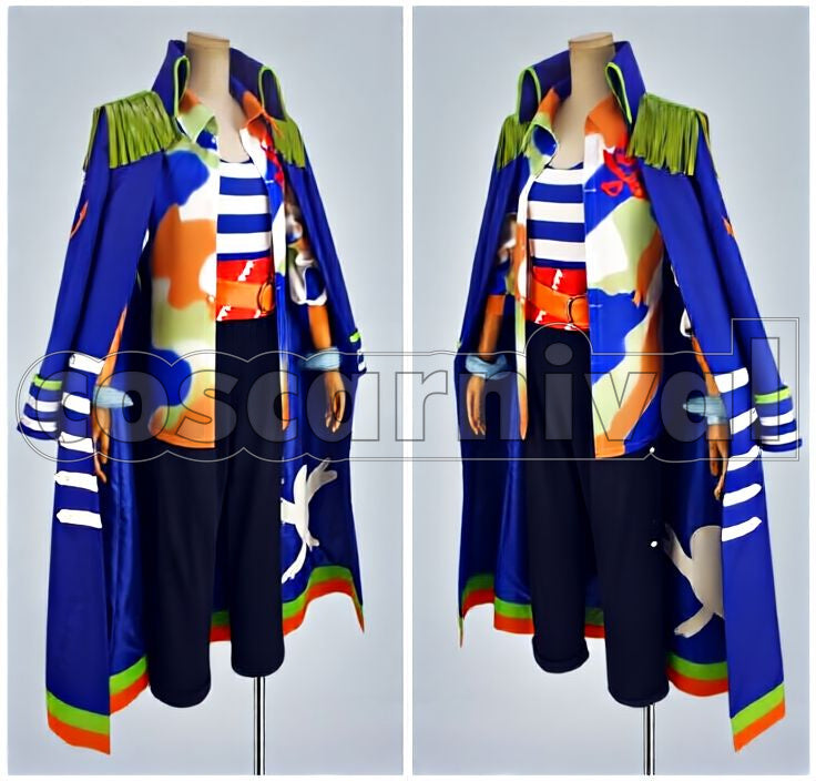 Misumi Ikaruga Captain Sky Pirates Cosplay cosplay costume from A3! Summer Troupe, front view 7