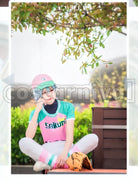 Misumi Ikaruga First Crush Baseball Season 2 PV Baseball Uniform Cosplay cosplay costume from A3! Summer Troupe, front view 9