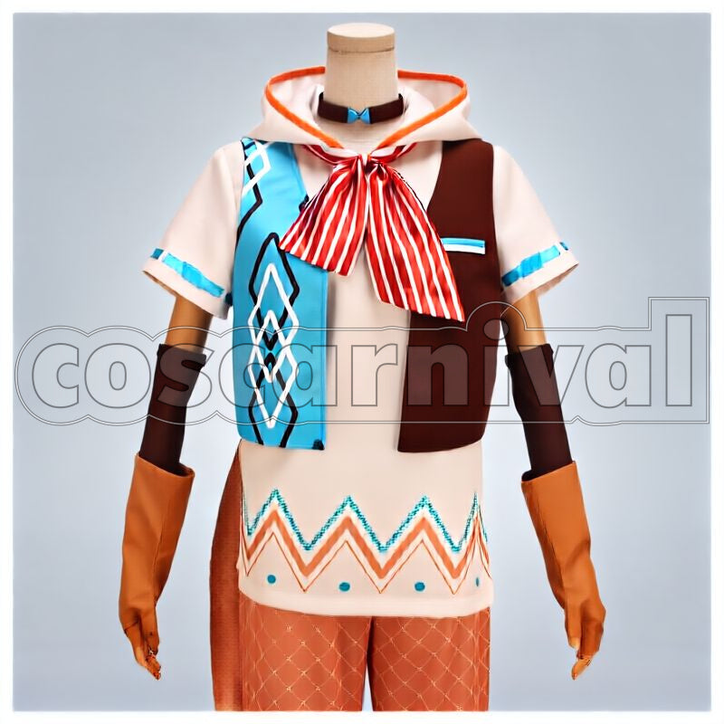 Misumi Ikaruga The Adventure for Sardines Cosplay cosplay costume from A3! Summer Troupe, front view 1