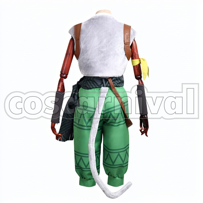 Adventure for Niboshi Muku Sakisaka cosplay costume from A3! Summer Troupe, back view