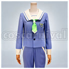 Muku Sakisaka St. Flora Middle School Uniform Cosplay cosplay costume from A3! Summer Troupe, front view 1