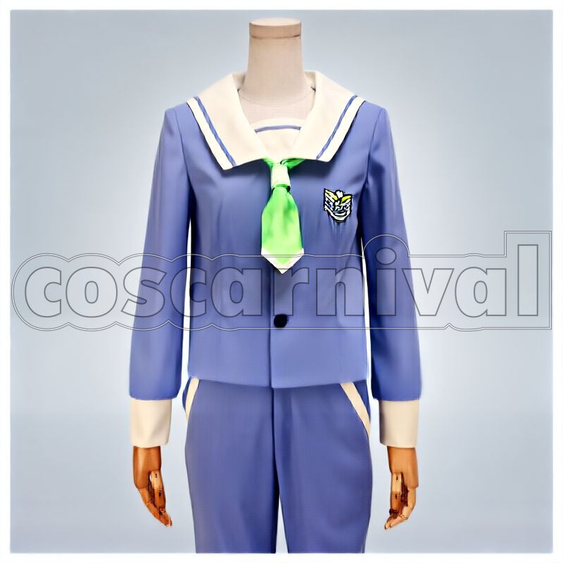 Muku Sakisaka St. Flora Middle School Uniform Cosplay cosplay costume from A3! Summer Troupe, front view 1