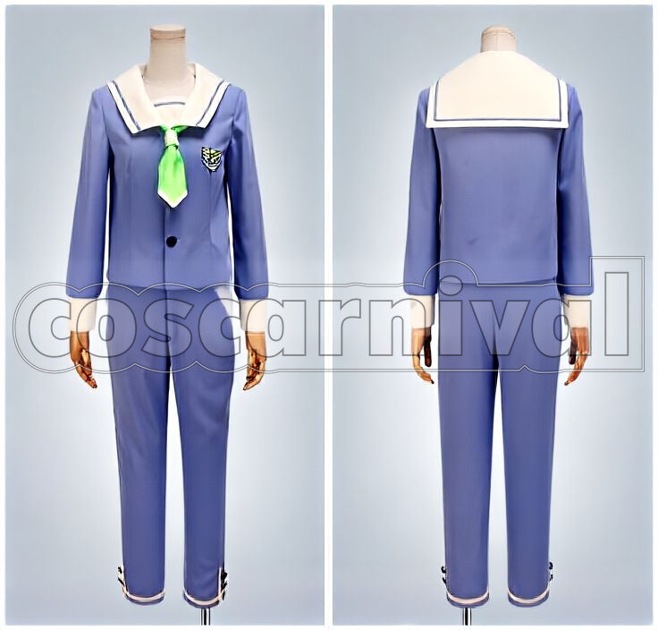 Muku Sakisaka St. Flora Middle School Uniform Cosplay cosplay costume from A3! Summer Troupe, detail-1