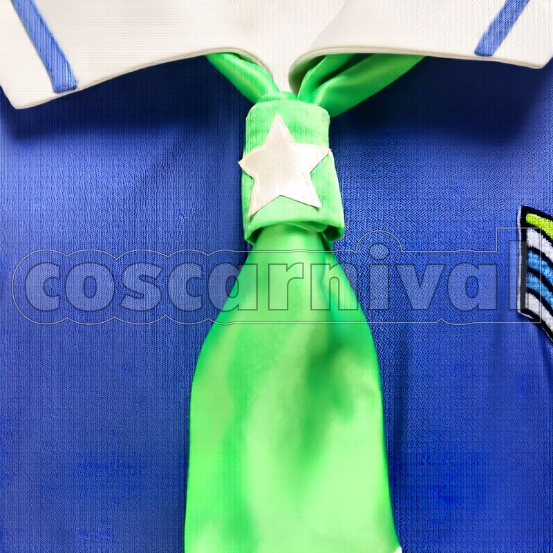 Muku Sakisaka St. Flora Middle School Uniform Cosplay cosplay costume from A3! Summer Troupe, detail-2
