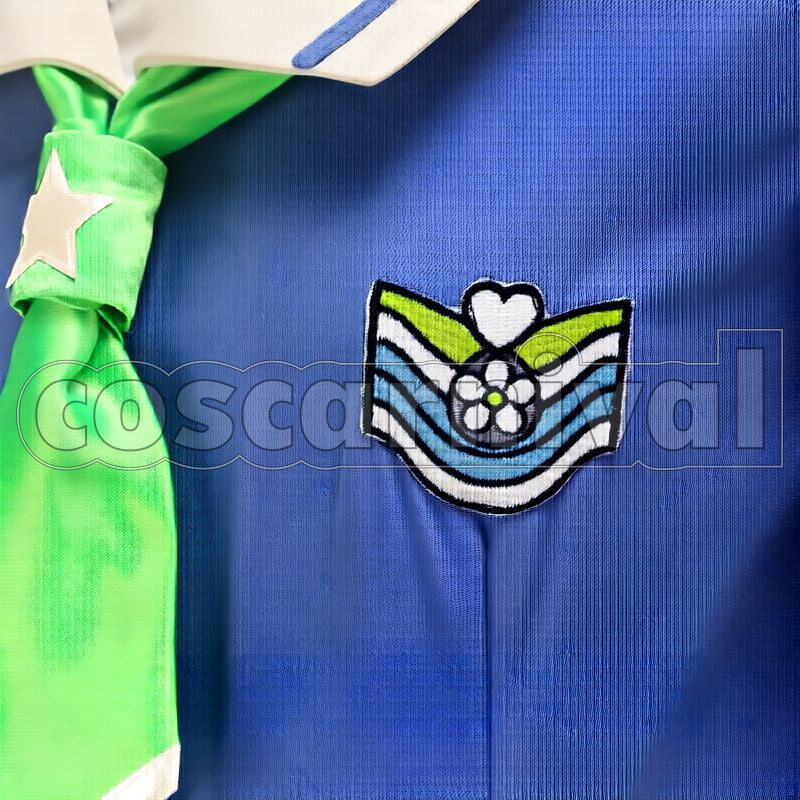 Muku Sakisaka St. Flora Middle School Uniform Cosplay cosplay costume from A3! Summer Troupe, detail-3