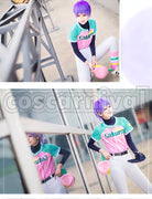 Tenma Sumeragi Kazunari Miyoshi Muku Sakisaka Kumon Hyodo First Crush Baseball Season 2 PV Baseball Uniform Cosplay cosplay costume from A3! Summer Troupe, front view 4