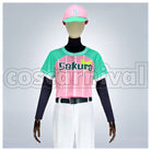 Tenma Sumeragi Kazunari Miyoshi Muku Sakisaka Kumon Hyodo First Crush Baseball Season 2 PV Baseball Uniform Cosplay cosplay costume from A3! Summer Troupe, front view 7
