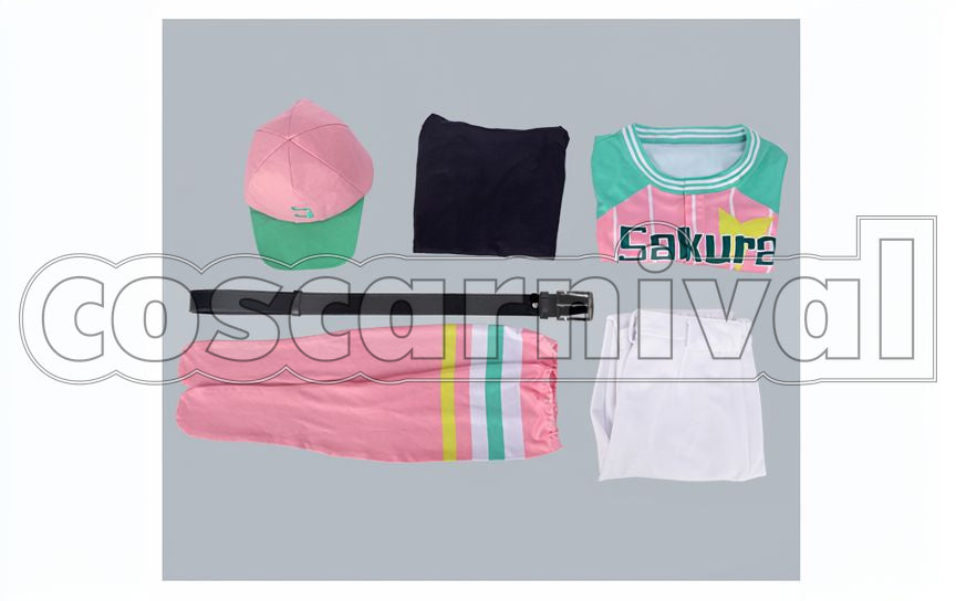Tenma Sumeragi Kazunari Miyoshi Muku Sakisaka Kumon Hyodo First Crush Baseball Season 2 PV Baseball Uniform Cosplay cosplay costume from A3! Summer Troupe, set view