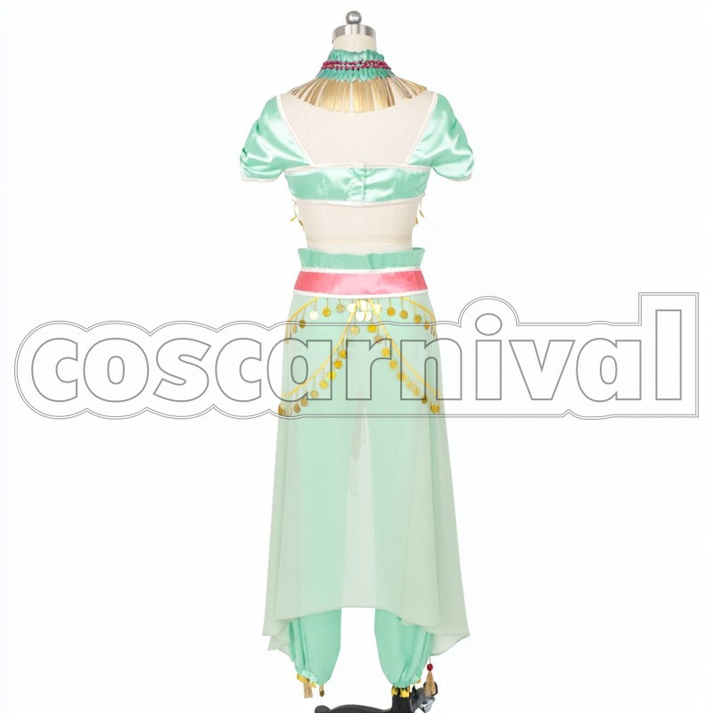 Water Me: We Seek Water Yuki Rurikawa cosplay costume from A3! Summer Troupe, back view