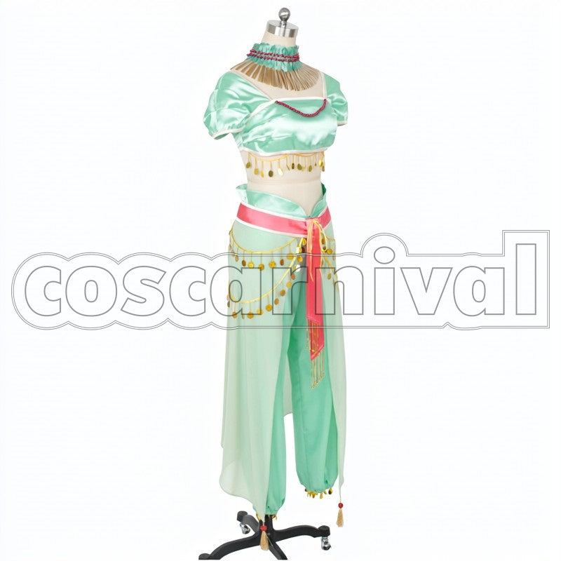 Water Me: We Seek Water Yuki Rurikawa cosplay costume from A3! Summer Troupe, side view