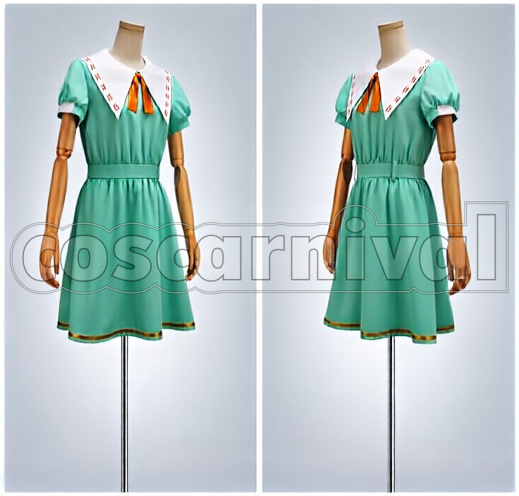 Yuki Rurikawa Midsummer SparkleMemory Summer Dress Cosplay cosplay costume from A3! Summer Troupe, front view 2