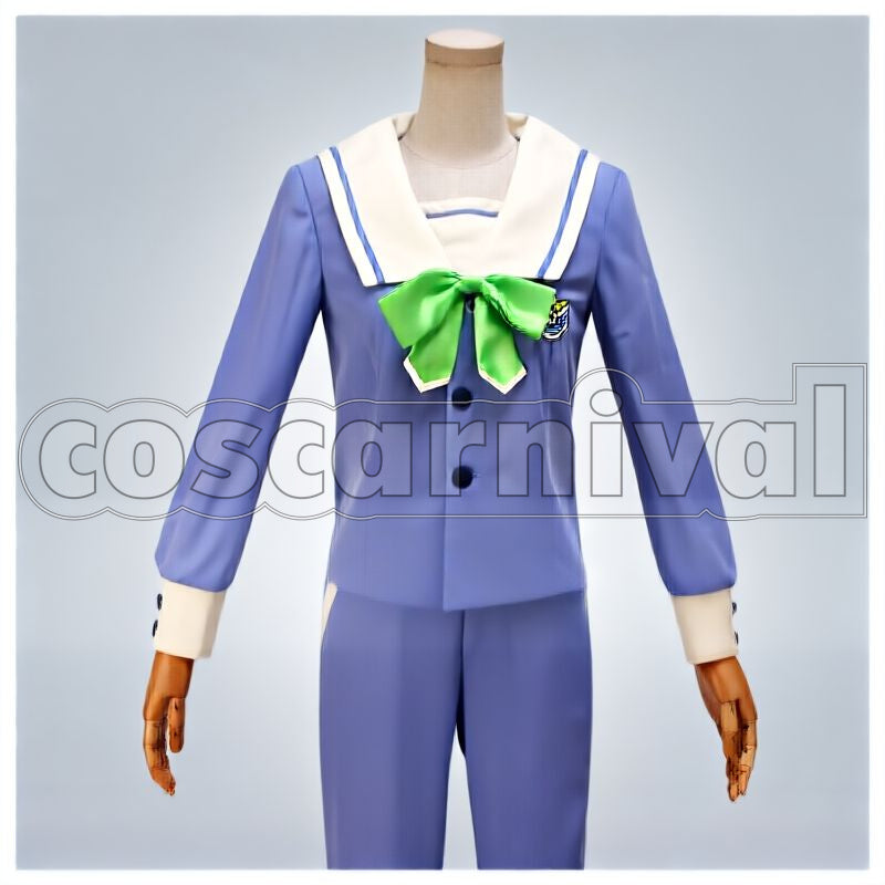Yuki Rurikawa St. Flora Middle School Uniform Cosplay cosplay costume from A3! Summer Troupe, front view 1