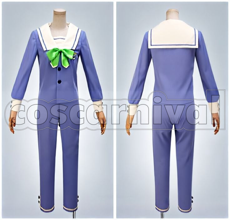 Yuki Rurikawa St. Flora Middle School Uniform Cosplay cosplay costume from A3! Summer Troupe, detail-1