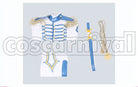 Troupe Hisoka Mikage 2nd Anniversary Cosplay cosplay costume from A3! Winter, set view