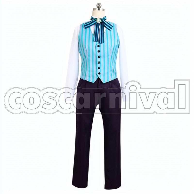 Hisoka Mikage Floral cosplay costume from A3! Winter Troupe, front view 2