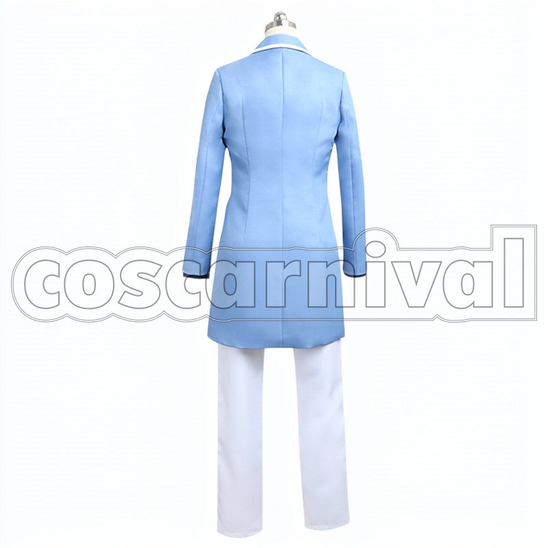 MANKAI Bloom Declaration Tsumugi Tsukioka cosplay costume from A3! Winter Troupe, back view