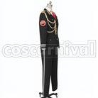 Dept. Grossular cosplay costume from ACCA: 13-Territory Inspection, side view