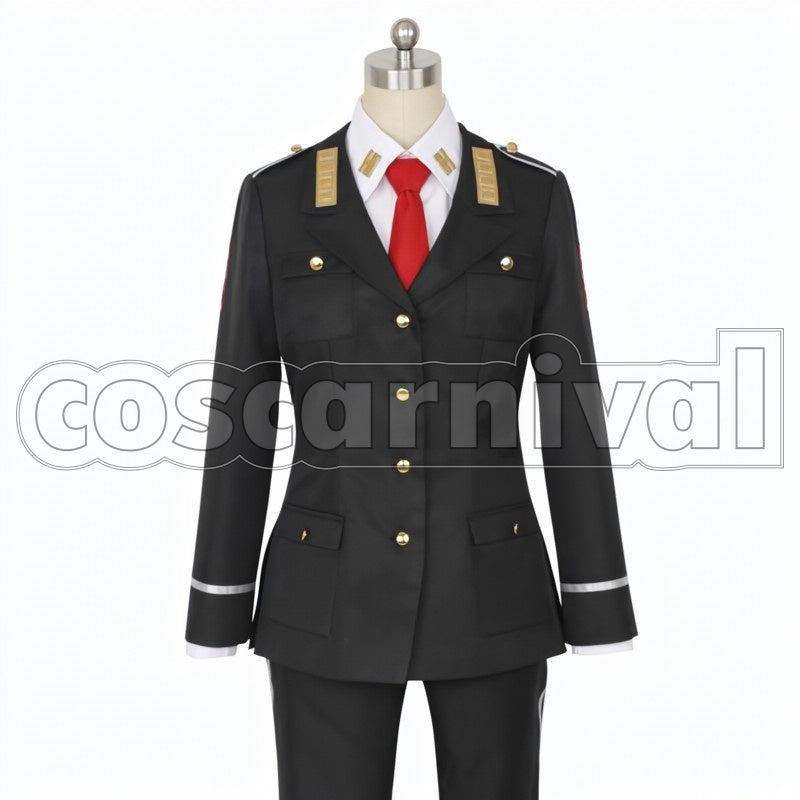 Mauve cosplay costume from ACCA 13-Territory Inspection Dept., front view
