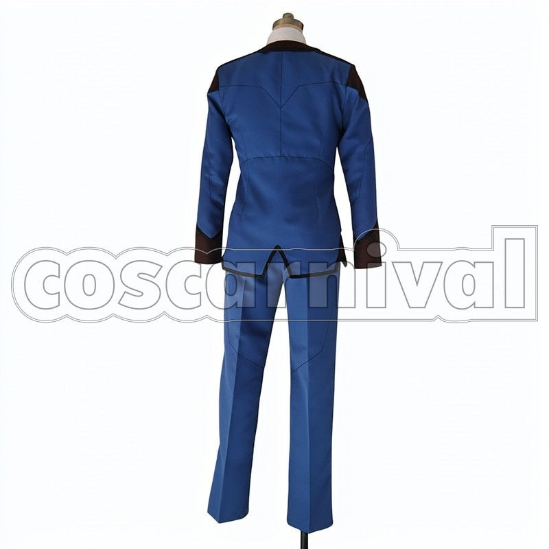 Takeru Kuroki cosplay costume from Active Raid, back view