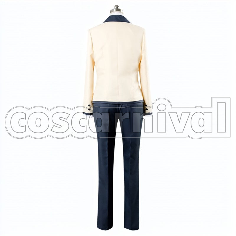 Akira Akutsu cosplay costume from Aho-Girl, back view