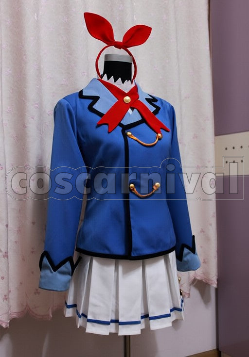 Hoshimiya cosplay costume from Aikatsu! Ichigo, side view
