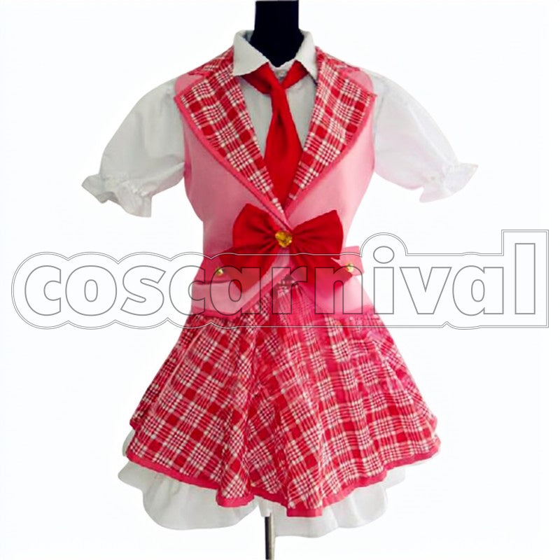 Ichigo Hoshimiya cosplay costume from Aikatsu!, front view