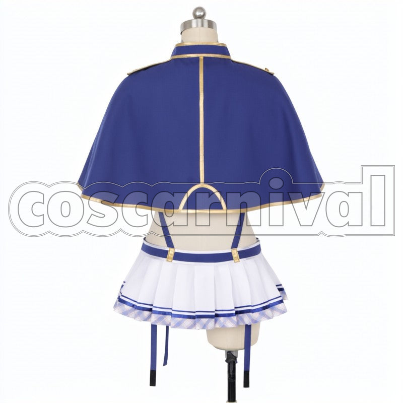 Records of Bastard Magic Instructor shisutina fiberu cosplay costume from Akashic, back view