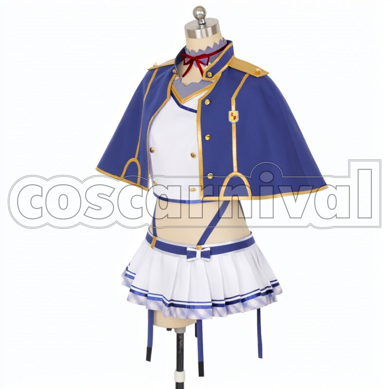 Records of Bastard Magic Instructor shisutina fiberu cosplay costume from Akashic, side view 2