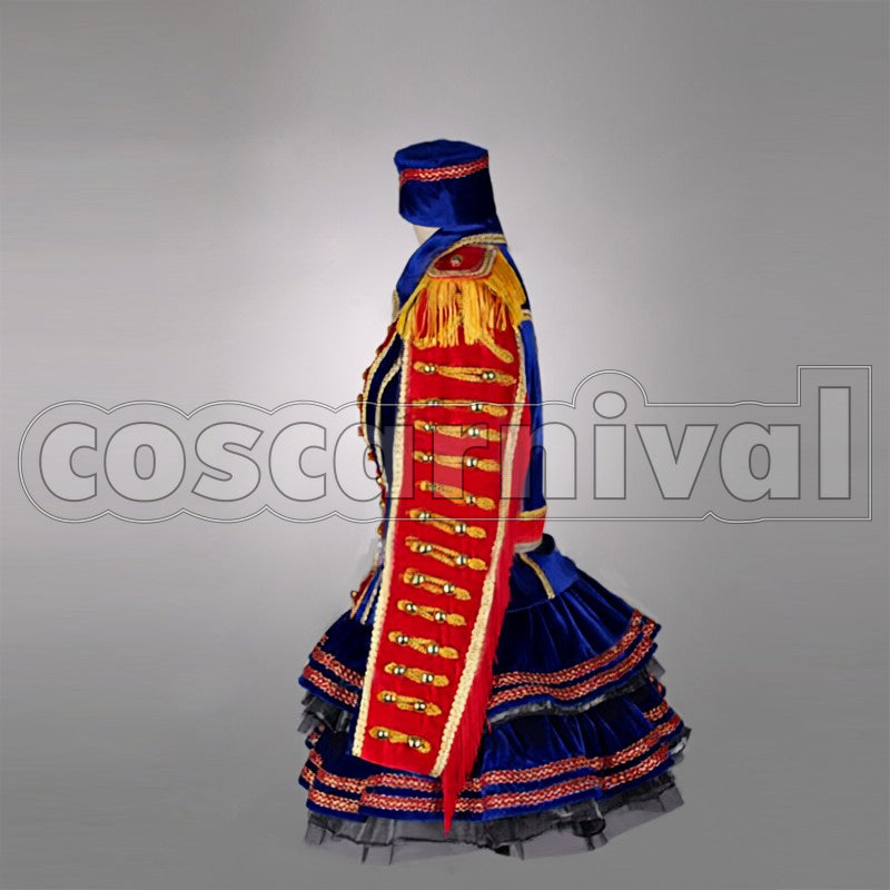 Yuko Oshima Stage Outfit cosplay costume from AKB0048 Super Splendid, side view