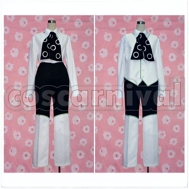 the Country of Hearts Blood Dupre the Hatter Cosplay cosplay costume from Alice in, front view
