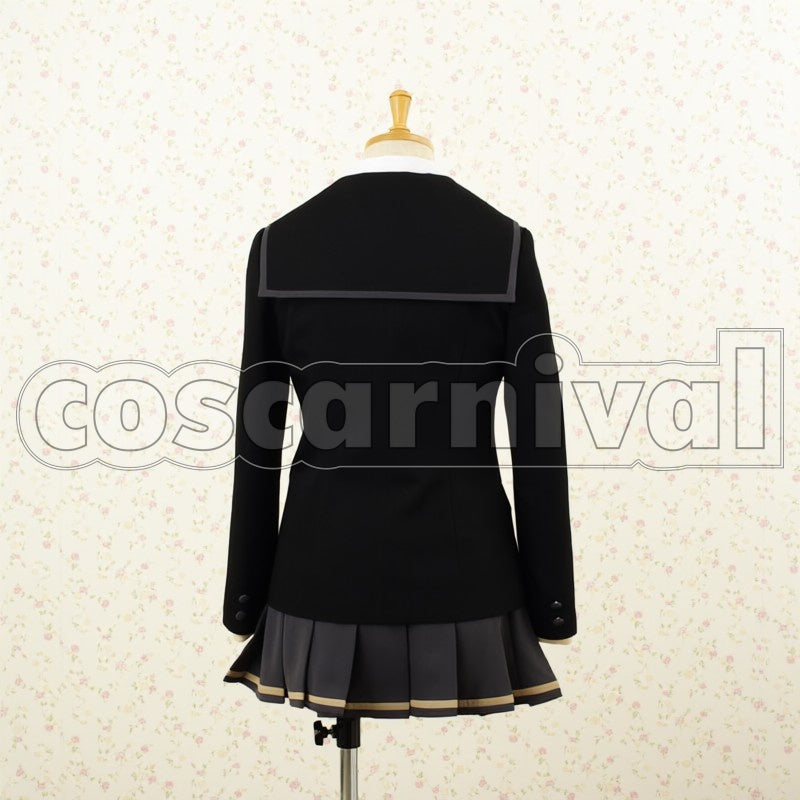 SS+ plus Kibitsuhigashi High School Girls cosplay costume from Amagami, back view