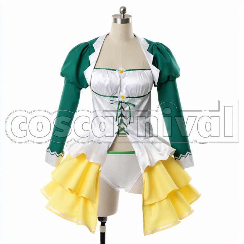 Kobori cosplay costume from Amagi Brilliant Park, front view