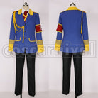 Seiya Kanie Manager cosplay costume from Amagi Brilliant Park, front view