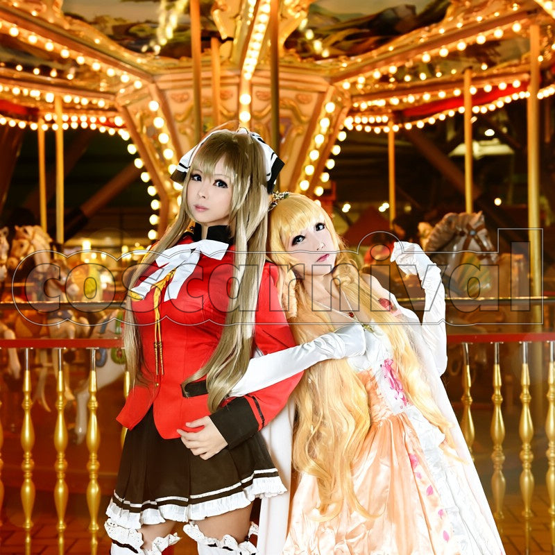 ratifa fururanza cosplay costume from Amagi Brilliant Park, front view 2