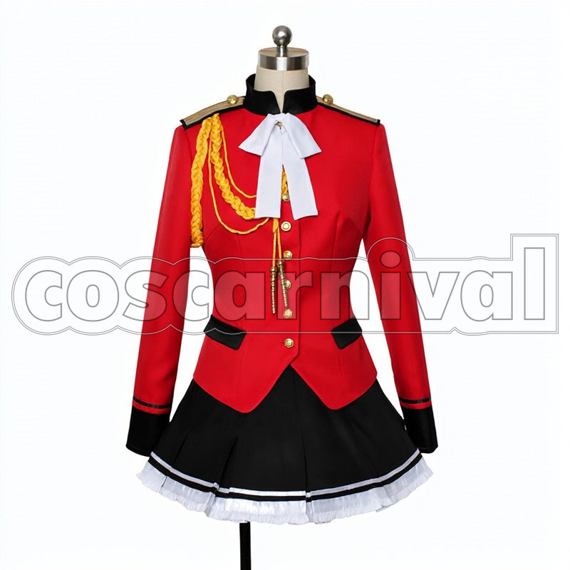 Isuzu Sento cosplay costume from Amagi Brilliant Park, front view 2