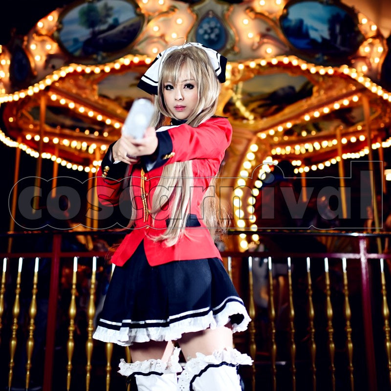 Isuzu Sento cosplay costume from Amagi Brilliant Park, front view
