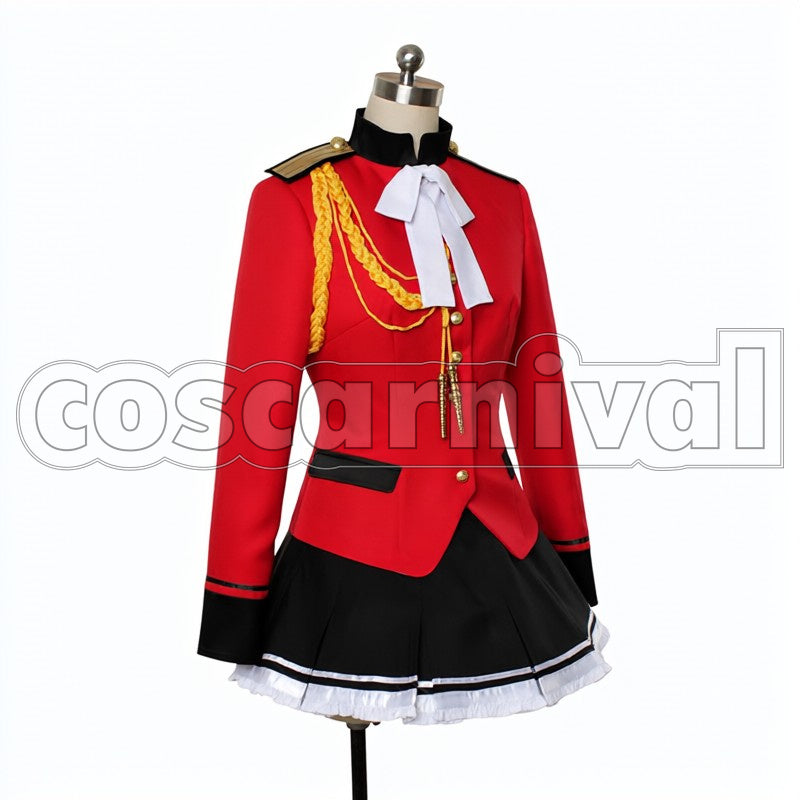 Isuzu Sento cosplay costume from Amagi Brilliant Park, side view 2