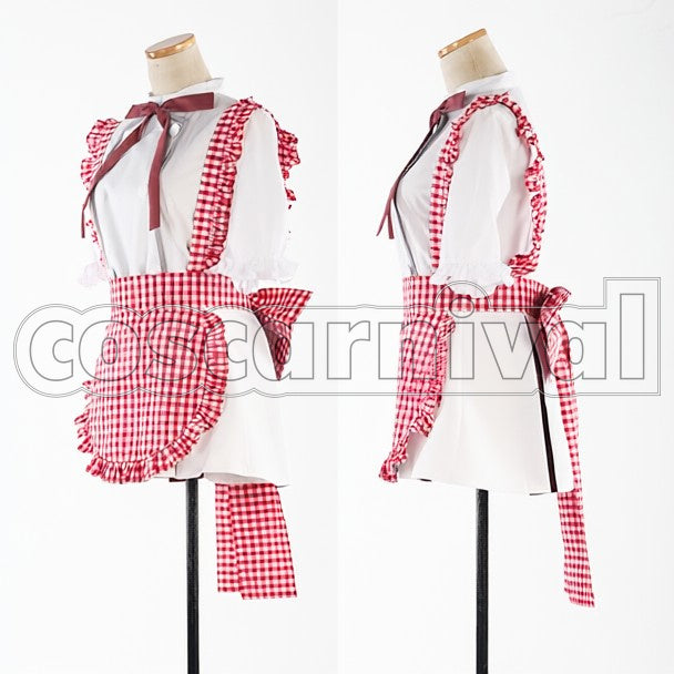 Shiina Chujo cosplay costume from Amagi Brilliant Park, front view 2