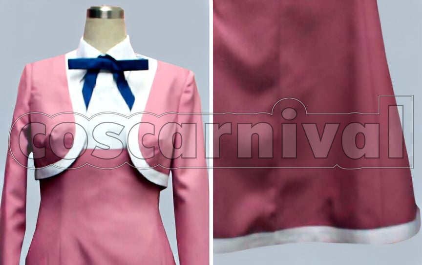 Kohinata, Futaba Ooki Yumegaoka High School Girls' Uniform Cosplay cosplay costume from Amanchu! Hikari, front view 3