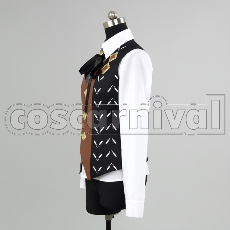 Sheep Toma Ikki ver cosplay costume from Amnesia Maid of, side view 2
