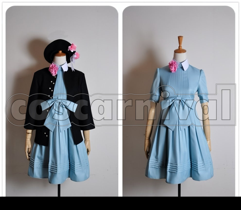 Protagonist cosplay costume from Amnesia, front view